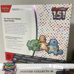 Pokemon TCG Scarlet & Violet 151 Poster Collection BRAND NEW SEALED | SHIP FAST✅ 820650853166 - Image 2