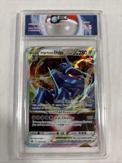 2022 Pokemon Origin Forme Dialga Vstar #swsh256 HGC 9.5 (sb3) - Image 1