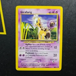 Pokemon Girafarig - WOTC Neo Genesis Common 58/111 Unlimited 2000 - Image 1