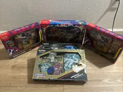 Pokemon RARE 5 Collection Boxes Lot Mega Evolution Crown Zenith - Image 1