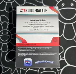 Pokemon TCG Scarlet & Violet Obsidian Flames Build And Battle Box (SEALED) - Image 3