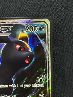 2017 Pokemon TCG Sun & Moon SM36 Black Star Promo Umbreon GX Full Art Near Mint - Image 3