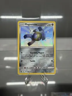 Pokemon TCG Magnemite SV27/SV94 Hidden Fates Shiny Vault Holo Rare NM Condition - Image 1
