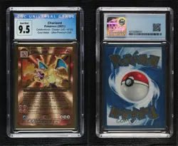 Charizard (Gold Metal) Pokemon Celebrations Ultra Premium Collection CGC 9.5 - Image 3