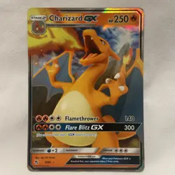 Charizard GX 9/68 Hidden Fates Ultra Rare Pokemon TCG - Image 1