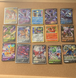 Assorted Pokemon Ultra Rare Card Lot Ex, V, Holo, Secret Full Pk7 Kyurem - Image 1