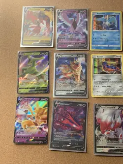 Assorted Pokemon Ultra Rare Card Lot Ex, V, Holo, Secret Full Pk7 Kyurem - Image 2