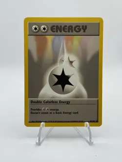 Double Colorless Energy Trainer Card 96/102 - 1999 Pokemon TCG Base Set - MP - Image 1