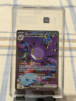 2025 Destined Rivals Team Rocket’s Crobat Ex #234 TAG 9 Mint Pokemon TCG Card - Image 3