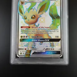 PSA 10 Leafeon GX SV46/SV94 Pokemon Hidden Fates Full Art Holo Card - Image 3