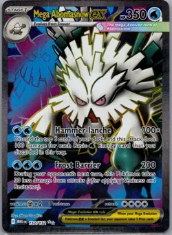 Pokemon Card Mega Abomasnow EX 157/132 Mega Evolution - Near Mint - Image 1