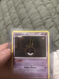 Unown 42/146 Legends Awakened Rare Non-Holo Card LP Condition - Image 3