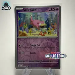 Slowpoke 057/142 Reverse Holo Pokemon TCG: Stellar Crown Card MINT SHIPPED TODAY - Image 1