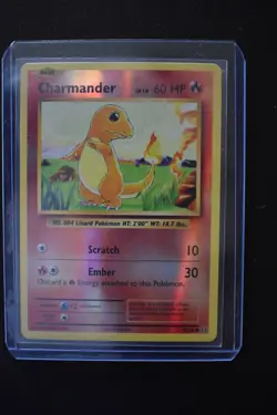 Charmander 9/108 Reverse Holo XY Evolutions Pokemon Card - PACK FRESH - Image 1