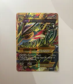 Pokemon TCG Mega-Rayquaza-EX Ancient Origins Holo Card 98/98 Full Art Ultra Rare - Image 1