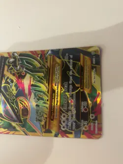 Pokemon TCG Mega-Rayquaza-EX Ancient Origins Holo Card 98/98 Full Art Ultra Rare - Image 2