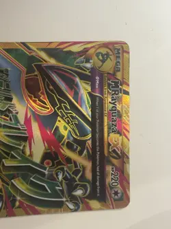 Pokemon TCG Mega-Rayquaza-EX Ancient Origins Holo Card 98/98 Full Art Ultra Rare - Image 3