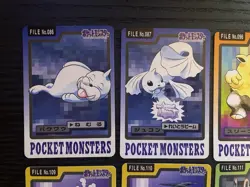 Pokemon Carddass 1997 Lot Set of 10 cards BANDAI #087 Dewgong etc. - Image 2