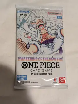 Bandai One Piece OP05 - Awakening of the New Era 12-card Booster Pack ENGLISH - Image 1