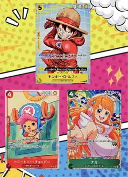 Monkey D. Luffy Nami Chopper Promo P-106 One Piece Card Mcdonald's 2025 Japanese - Image 1