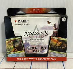 MTG Assassins Creed Starter Kit Trading Card Game 2 Decks Ready to Play - Image 1