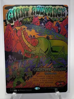 1x Giant Adephage - Borderless (1415) - Foil NM-Mint, English Secret Lair MTG M - Image 1