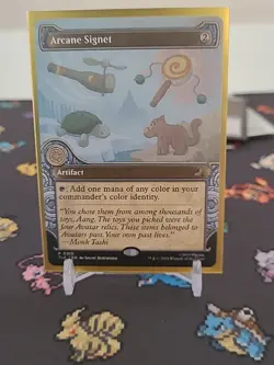 MTG: Avatar Commander Bundle Promos - Sol Ring, Arcane Signet & Swiftfoot Boots - Image 3