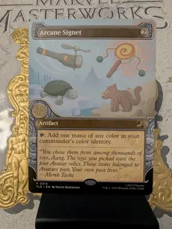 MTG Sol Ring Arcane Signet Swiftfoot Boots (Showcase) Avatar: The Last Airbender - Image 4