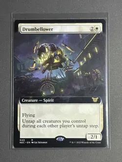 Drumbellower (Extended Art) Commander: Kamigawa: Neon Dynasty Regular - Image 1
