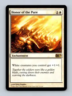 Honor of the Pure Magic 2012 (M12) Non-Foil MTG LP - Image 1