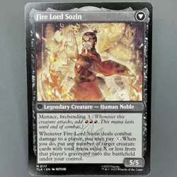 MTG - TLA - The Rise of Sozin/Fire Lord Sozin #0356 - Near Mint Non Foil - Image 1