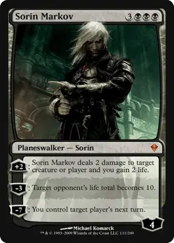 MTG Zendikar - Sorin Markov NM^ - Image 1