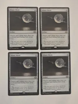 4x Winter Moon - Modern Horizons 3 - MH3 - Near Mint - MTG - Image 1