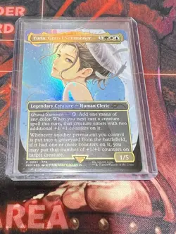 MAGIC THE GATHERING MTG - YUNA, GRAND SUMMONER - FINAL FANTASY FOIL PROMO - Image 1