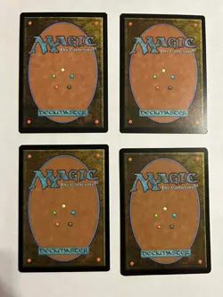 4 X Boomerang Basics Avatar: The Last Airbender NM/M Magic MTG - Image 4