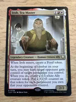 MTG Magic the Gathering Iroh, Tea Master (228/436) Avatar The Last Airbender NM - Image 1