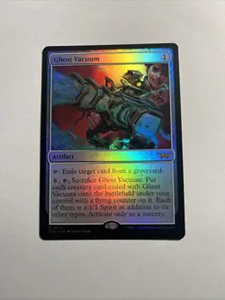 Ghost Vacuum - Duskmourn: House of Horror Foil MTG Plus Bonus Rare!!! - Image 1