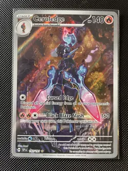 Pokemon TCG Ceruledge IR Surging Sparks 197/191 Near Mint - Image 1