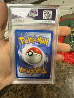 DRAGORAN-HOLO POKEMON GERMAN FOSSIL 2000 4 PSA 5 - Image 2