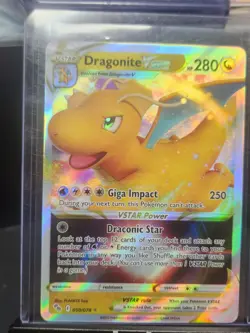 Dragonite VSTAR 050/078 Pokemon GO Holo - Image 1