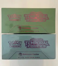 Pokemon Temporal Forces- Pokemon Center ETB (Set of 2) SEALED Both Arts- Pokemon - Image 3