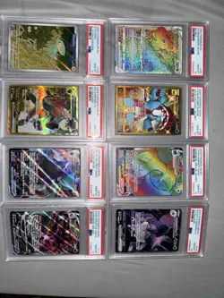 Pokemon PSA 10 Slab Lot 8Cards - Image 1