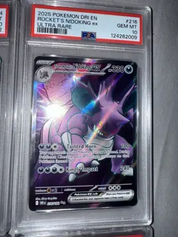 Pokemon PSA 10 Slab Lot 8Cards - Image 5