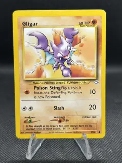 Pokemon TCG Gligar 59/111 Neo Genesis Set Unlimited - Image 1