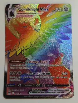 CORVIKNIGHT VMAX - 171/163 - Pokemon Battle Styles Sword & Shield Secret Rare LP - Image 1