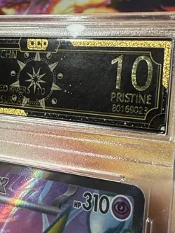 Alakazam EX SR 151 Pristine 10 Black Label OCD Chinese Pokemon (like PSA CGC) - Image 3