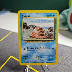 Pokemon Swinub - WOTC Neo Genesis Common 79/111 Unlimited 2000 - Image 3