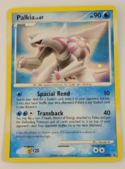 Palkia DP27 Holo Foil Rare 2008 Pokemon Diamond & Pearl Black Star Promo - Image 1