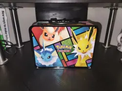 Pokemon EEVEE Collector Chest Costco EXCLUSIVE Lunch Box Tin 2021 Empty - Image 3