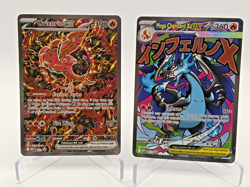 Phantasmal Flames UPC Mega Charizard X EX 023 & Oricorio EX 024 Promo Pokemon - Image 1